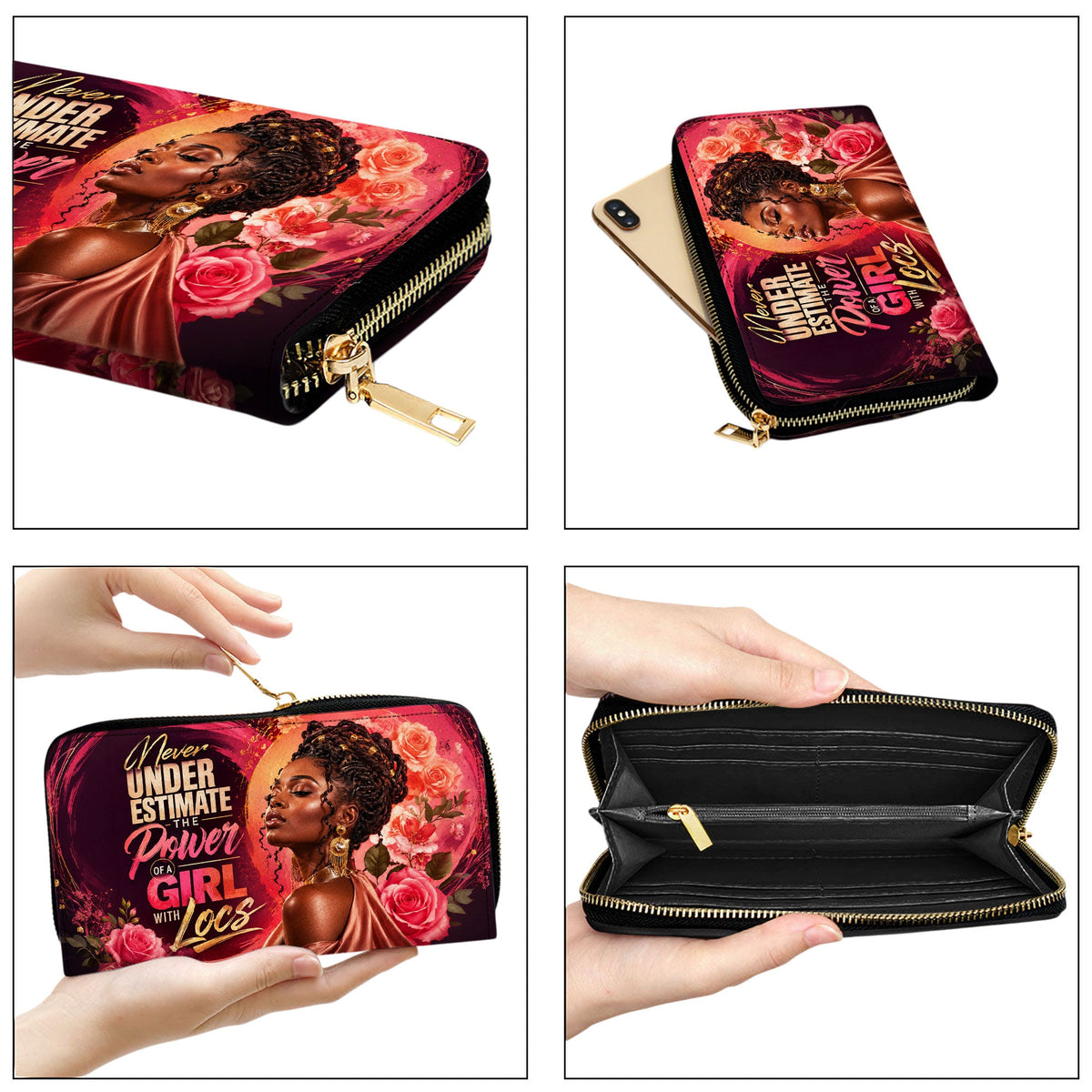 Black Women Leather PU Leather Handbag QFTD6230503