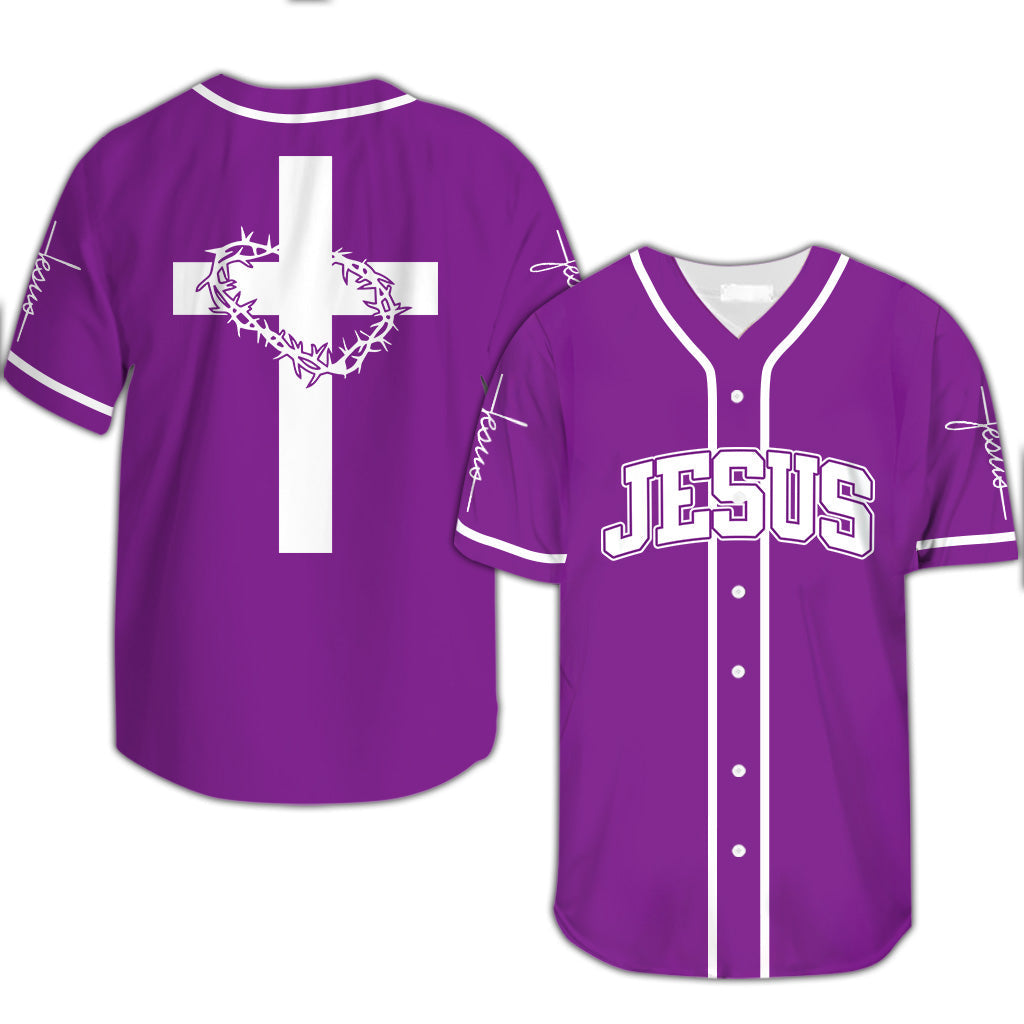Jesus I Just Love Him So Much Baseball Jersey UKHA230303