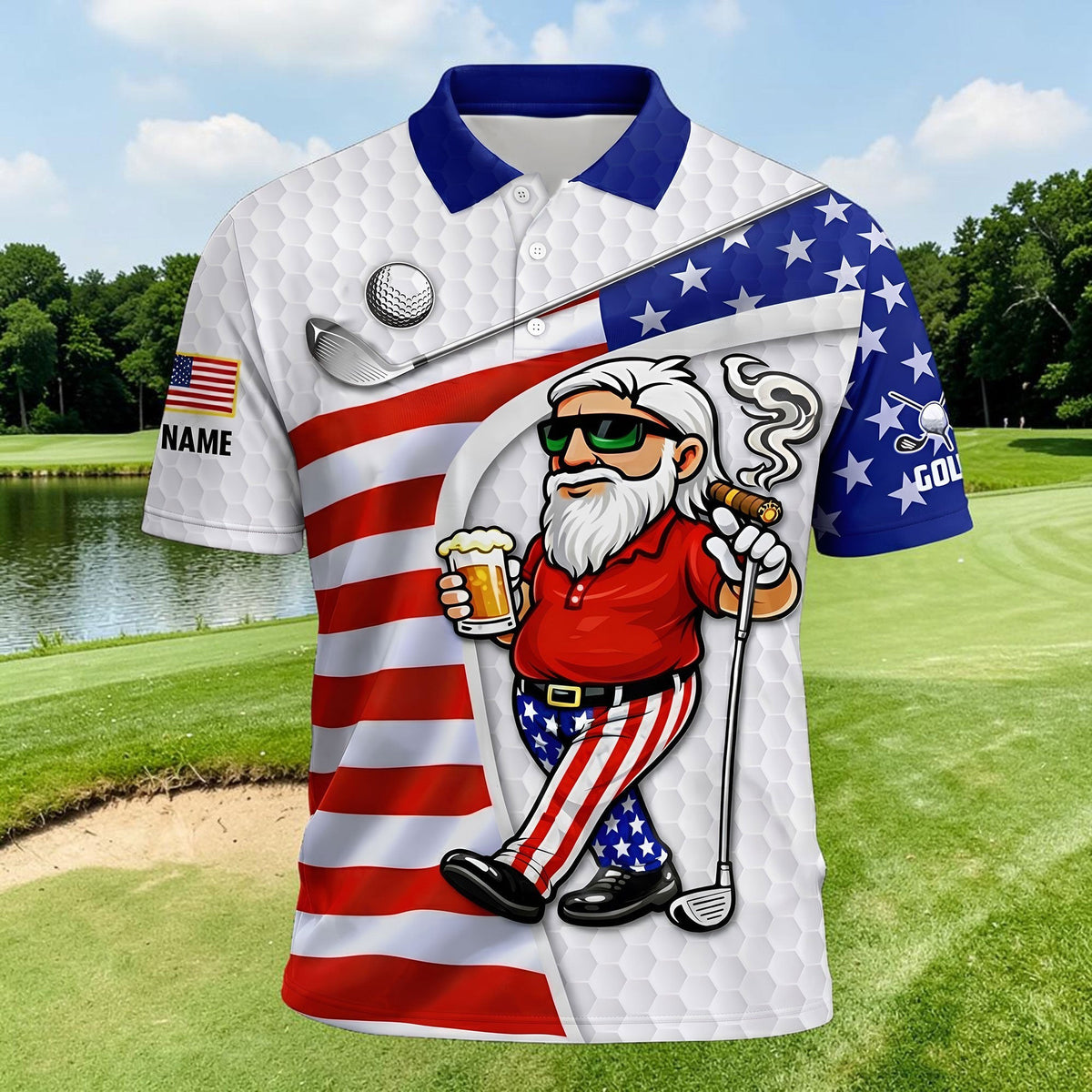 Personalized United States 250th Anniversary Polo Shirt UKNT6160402
