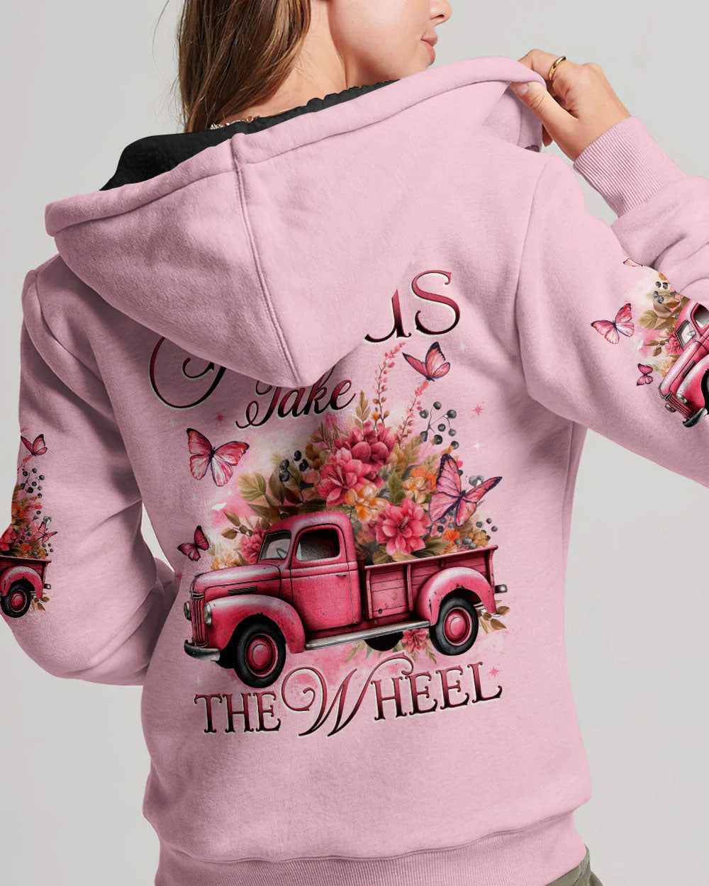 Personalized Name Jesus Take The Wheel Women’s 3D All Over Printed Clothes QFTD3251101