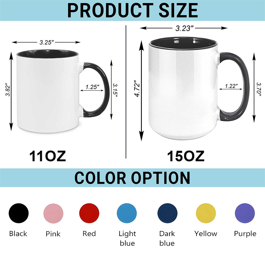 Custom Crochet Printed Faux 3D Ceramic Mug THUU6020115