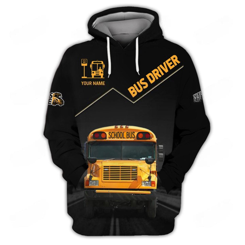 Personalized School Bus Driver 3D All Over Printed Clothes UKND6270610