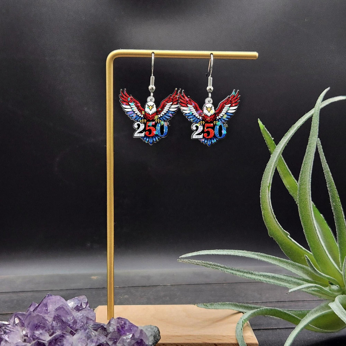 250th Anniversary Earrings NPNT6220404