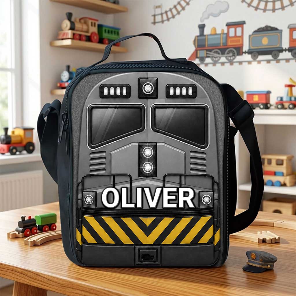 Personalized Back To School Train Kids Backpack NPND6300601