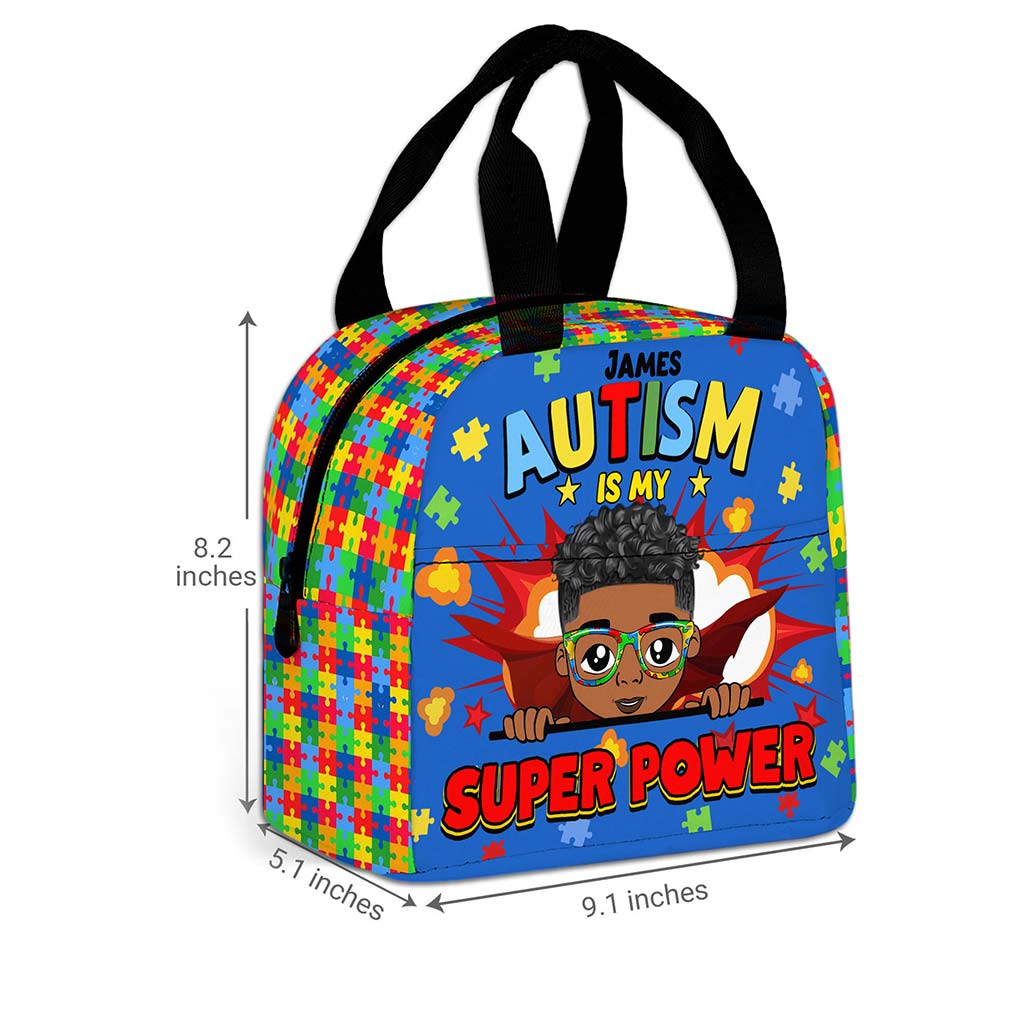 Personalized Back to School Autism Backpack, Lunchbag, Bottle NPND4300803-DX