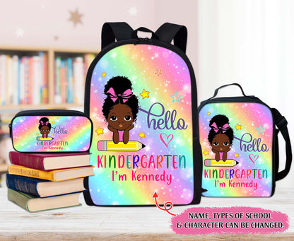 Personalized School Grade And Kids Name Back To School Backpack QFYY3060701