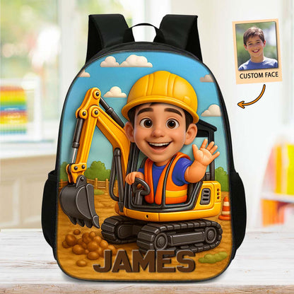 Personalized Back To School Backpack, School Bag For Kid UKHM5020803