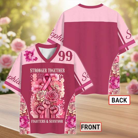 Custom Breast Cancer Jersey THUU6130401