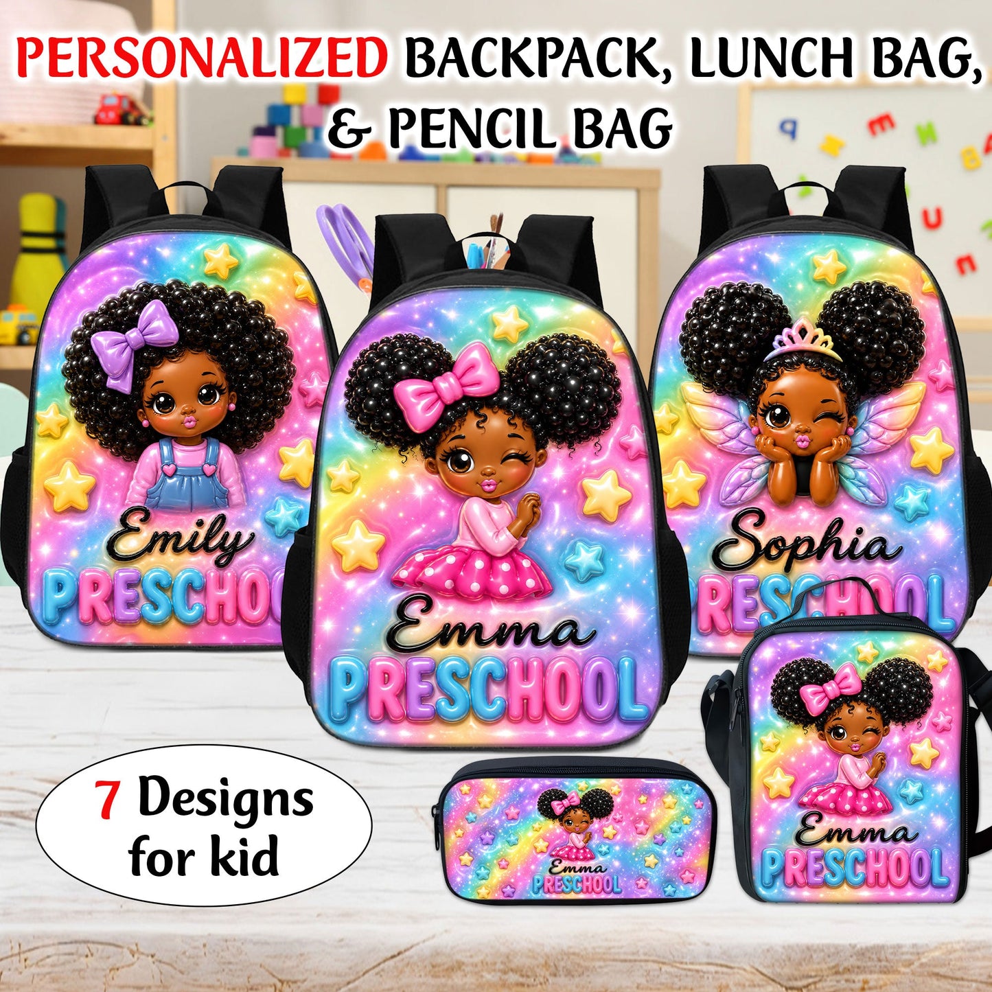 Personalized Back To School Backpack For Kids UKTD6010701