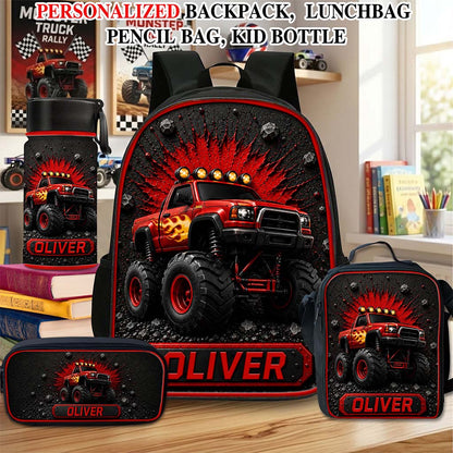 Personalized Monster Truck Backpack NPND6250605