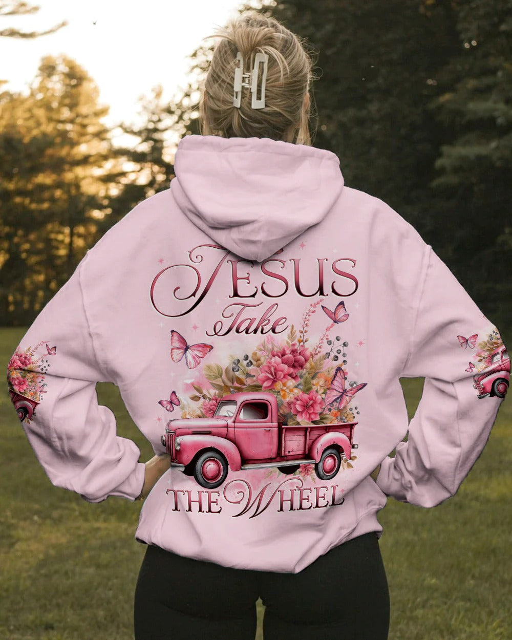Personalized Name Jesus Take The Wheel Women’s 3D All Over Printed Clothes QFTD3251101
