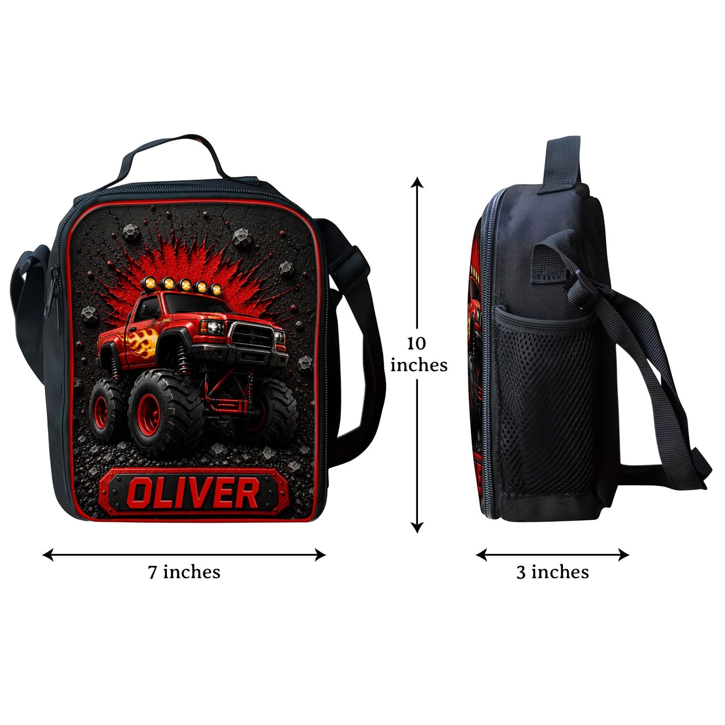 Personalized Monster Truck Backpack NPND6250605