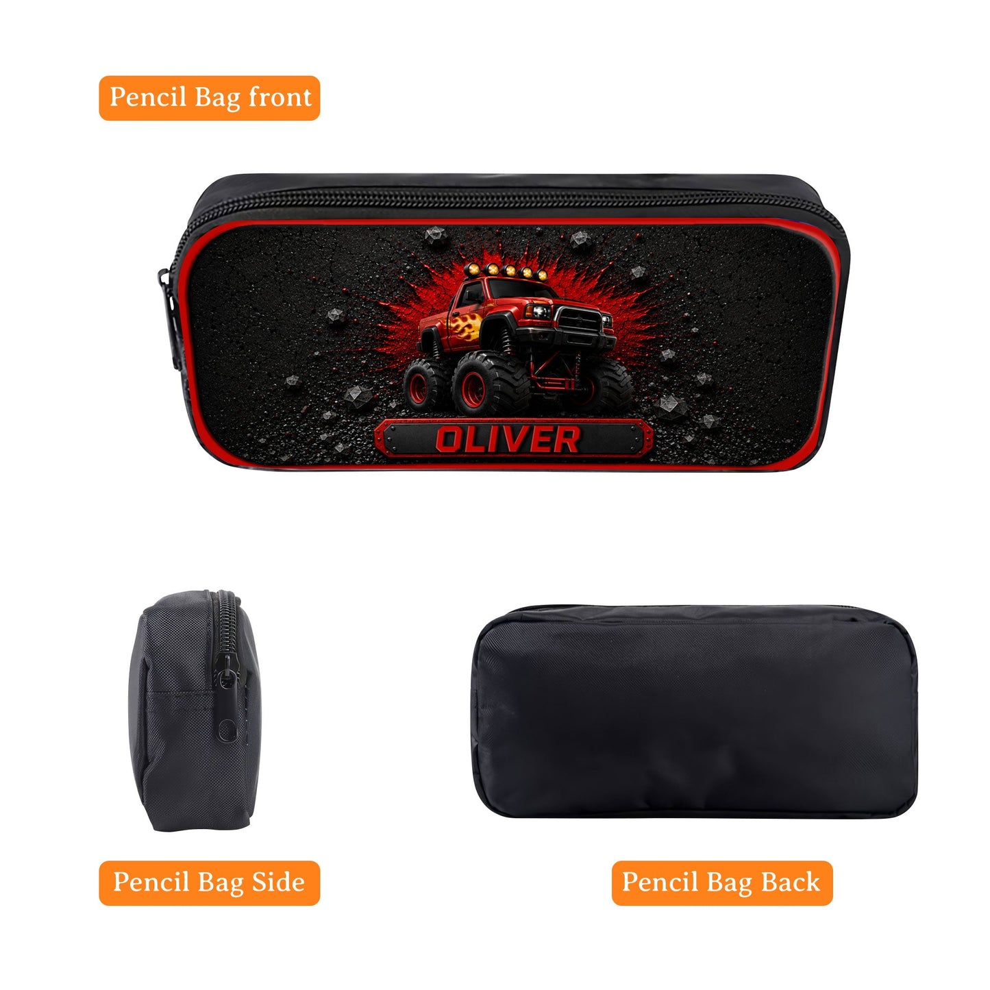 Personalized Monster Truck Backpack NPND6250605