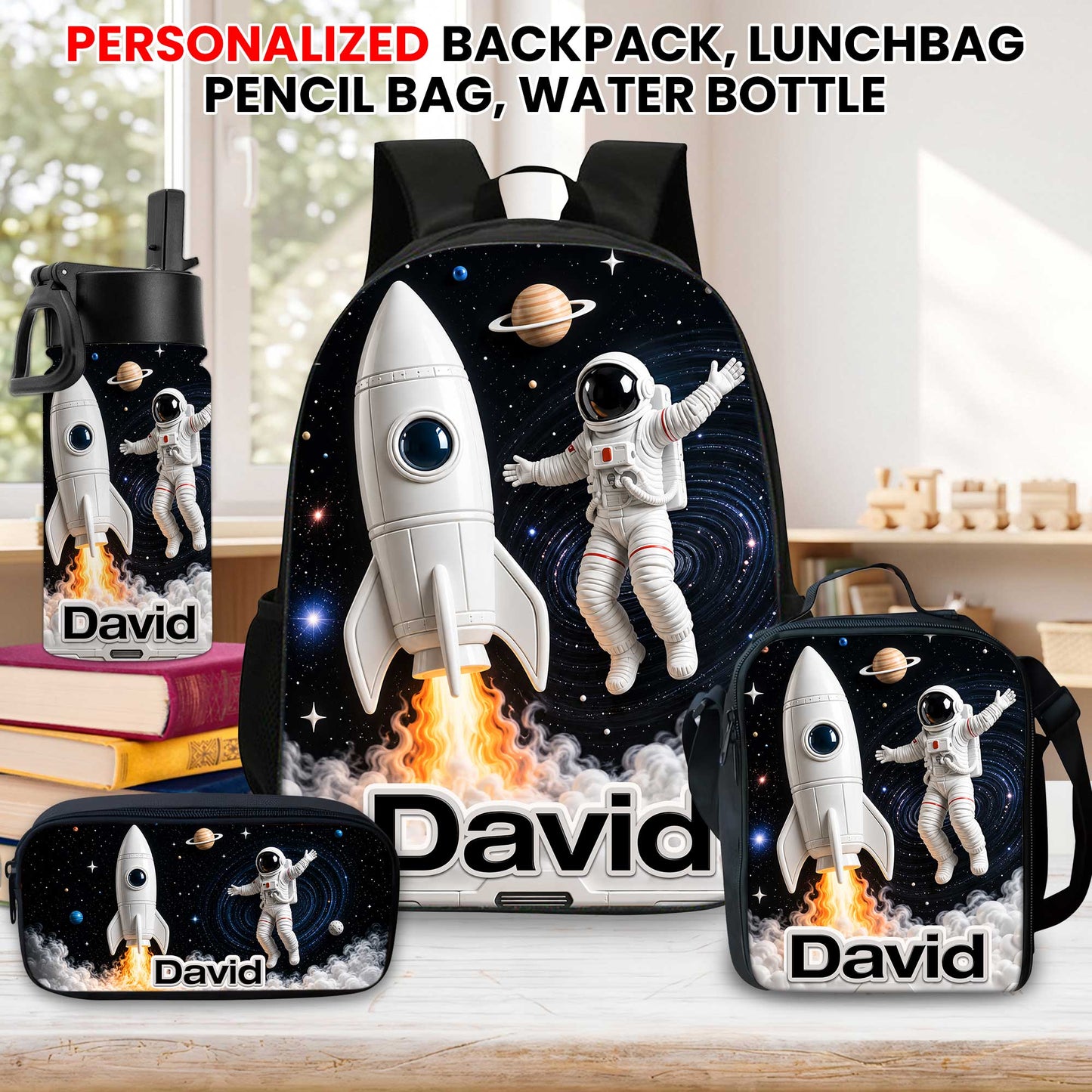 Personalized Kid Back To School Backpack UKHA6300602