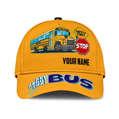 Custom School Bus Driver Classic Cap UKOO4270602