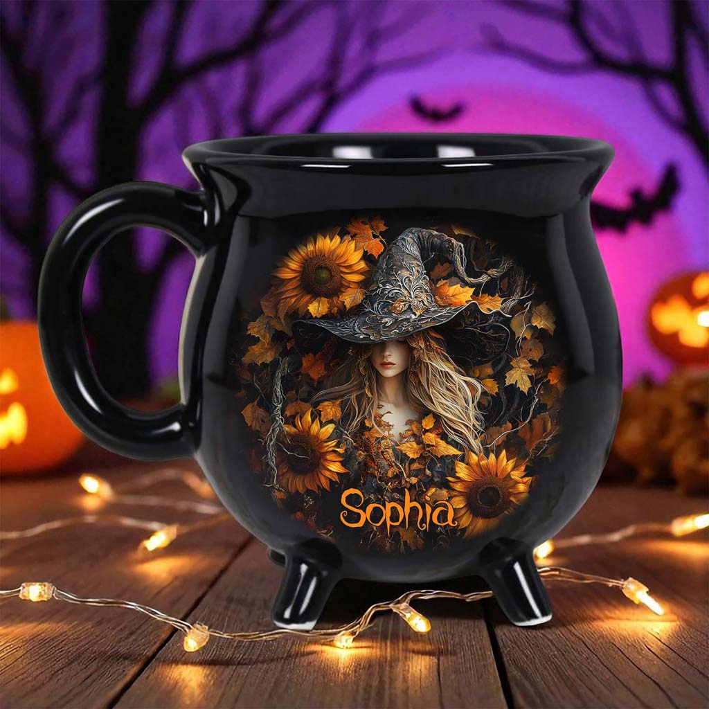 Personalized Witches Brew Cauldron Mug Halloween QFHM5250805