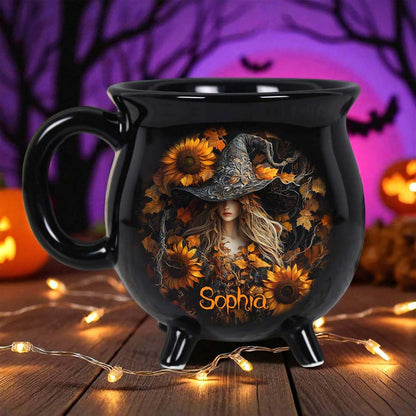 Personalized Witches Brew Cauldron Mug Halloween QFHM5250805