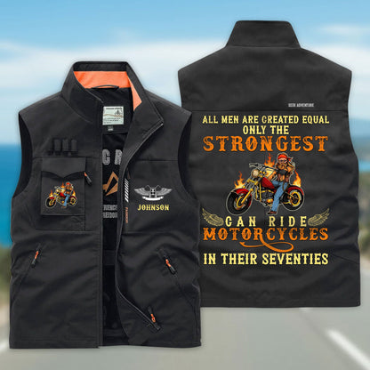 Personalized Motorcycle Multi-Pocket Vest UKND6220401
