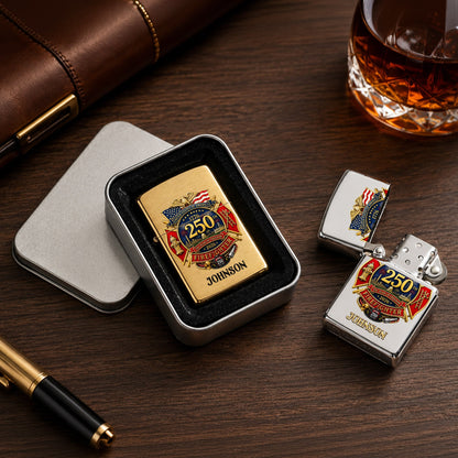 Custom 250th Firefighter Lighter THND6090601