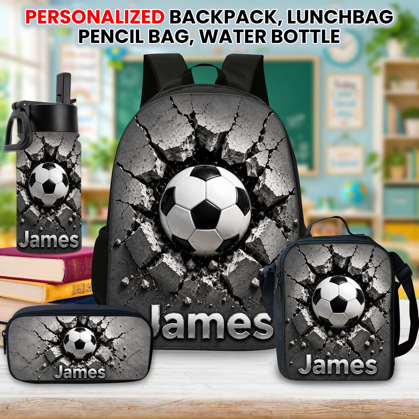 Personalized Kid Back To School Backpack UKHA6290601