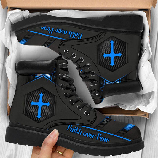 Jesus Faith Over Fear Boots UKHA3260402