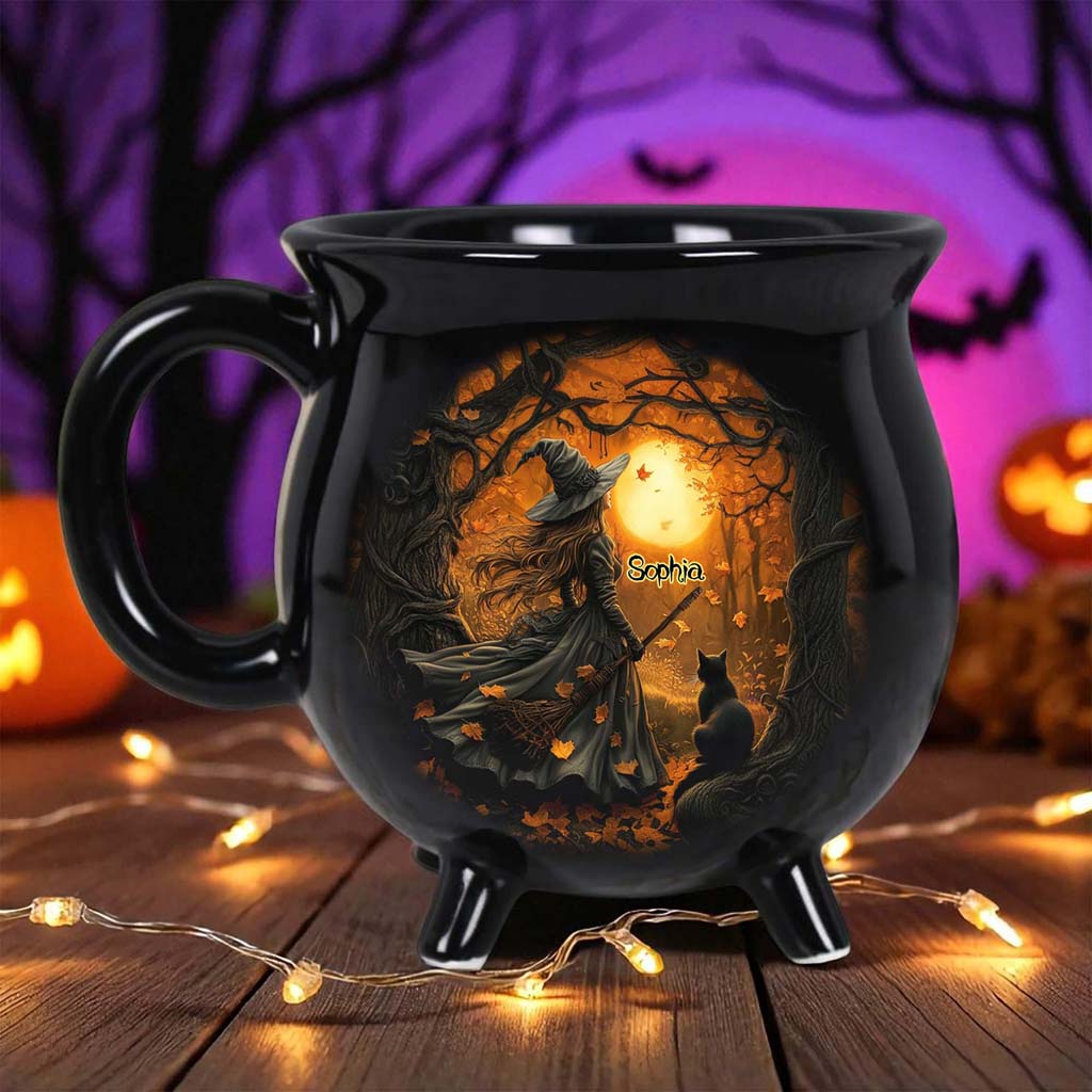 Personalized Witches Brew Cauldron Mug Halloween QFHM5250804