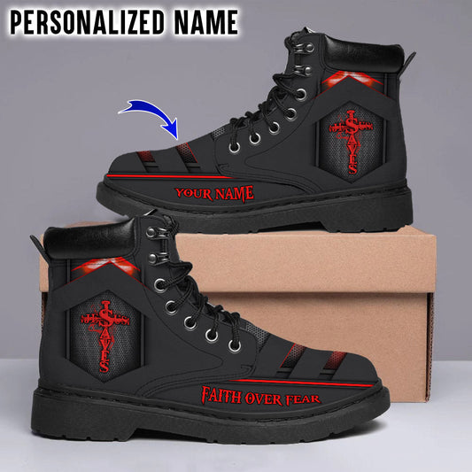 Jesus Saved My Life Faith Over Fear Jesus Boots UKHA3090602