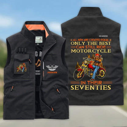 Personalized Motorcycle Multi-Pocket Vest UKHH6170301