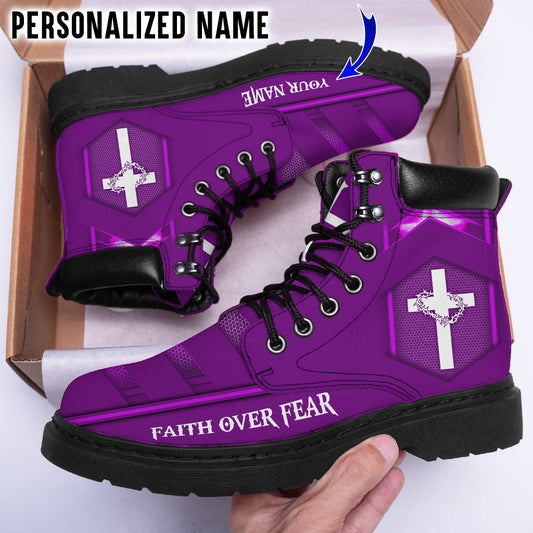 Jesus Saved My Life Faith Over Fear Jesus Boots UKHA3100601