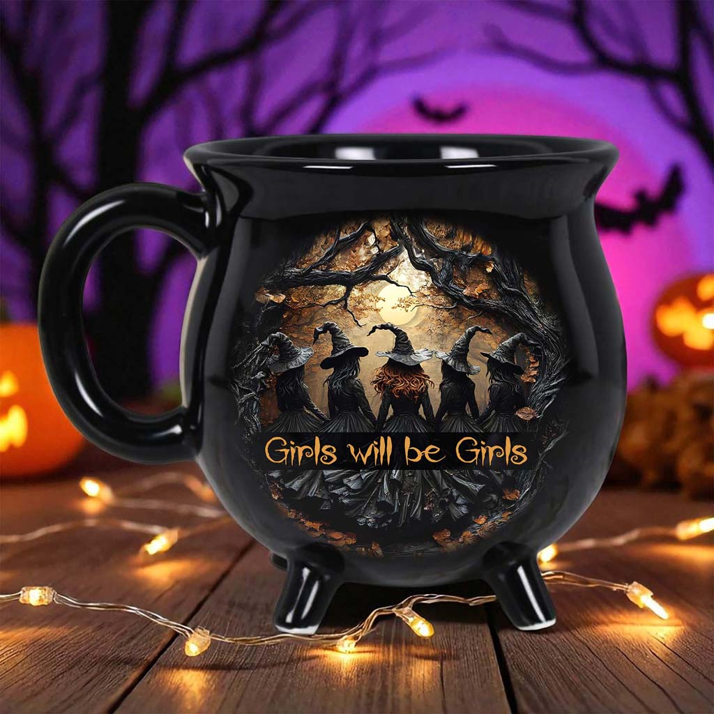 Witches Brew Cauldron Mug Halloween QFHM5250803