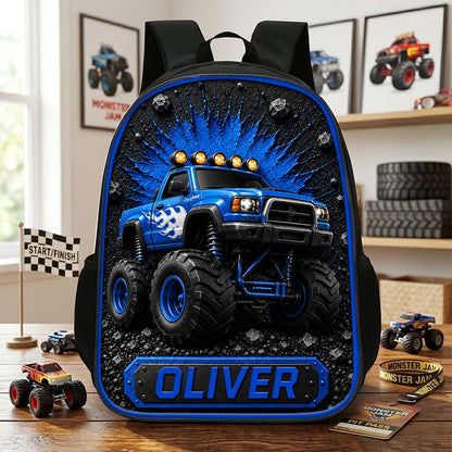 Personalized Monster Truck Backpack NPND6250605
