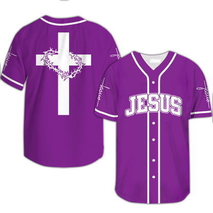 Jesus I Just Love Him So Much Baseball Jersey UKHA230303