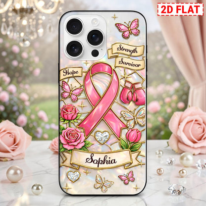 Personalized Breast Cancer Awareness Phone case UKNT6070402