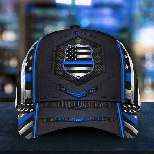 Back the Blue Cap, Police Cap, Gift For Men QFYY140307