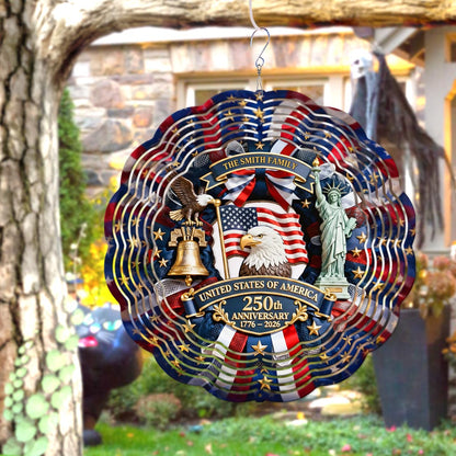 Personalized 250th Wind Spinner NPHH6140402