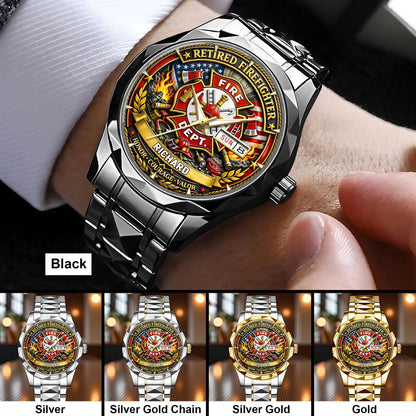 Custom Firefighter Wrist Watch For Men THNT6310304