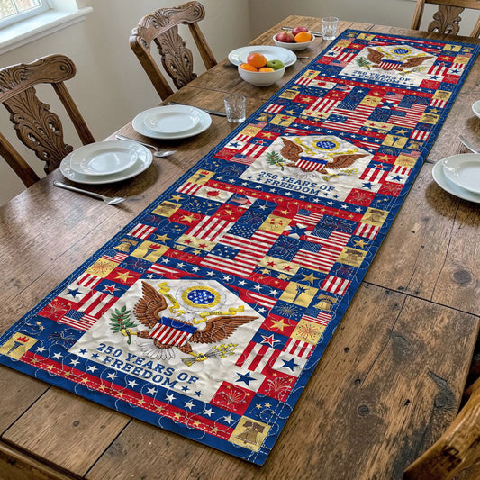 United States 250th Anniversary Quilt Table Runner UKNT6150402