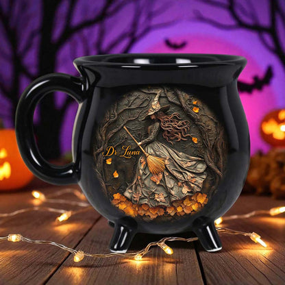 Personalized Witches Brew Cauldron Mug Halloween QFHM5250802