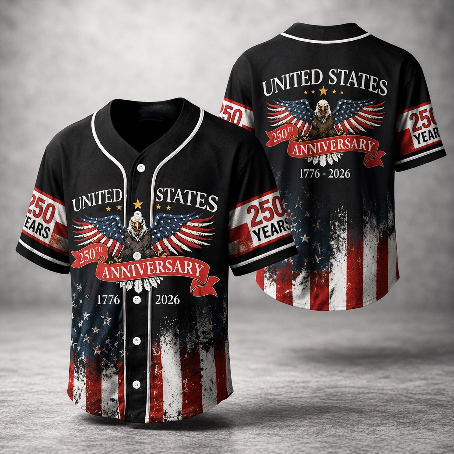 250th US Anniversary Baseball Jersey NPNT6230403
