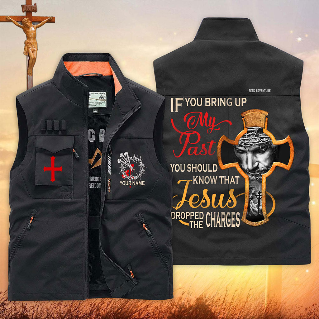 Custom Jesus Multi-Pocket Vest UKHA6200303