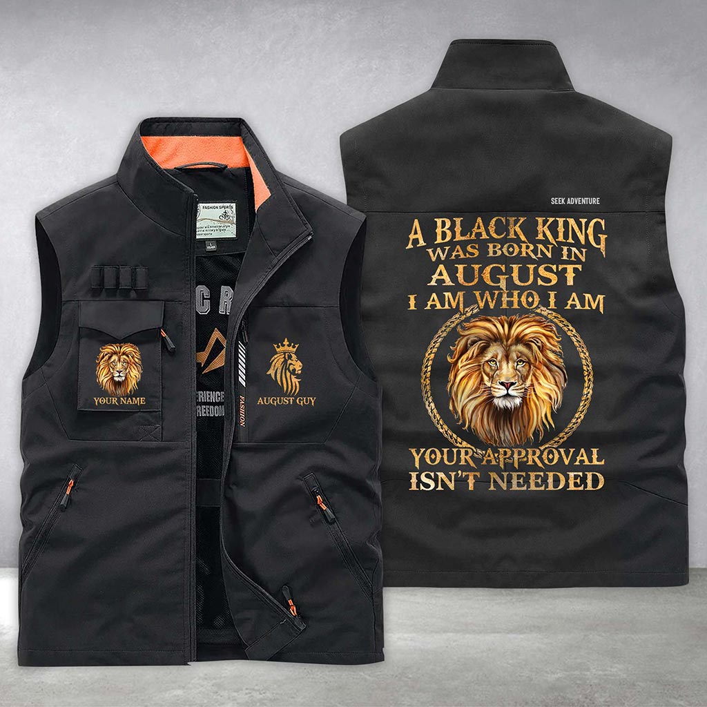 Personalized August Guy Multi-Pocket Vest UKHA6240302