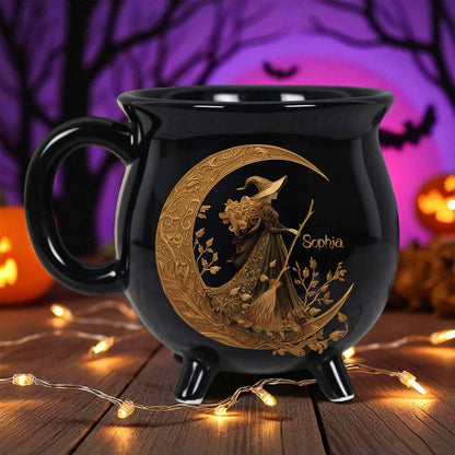 Personalized Witches Brew Cauldron Mug Halloween QFHM5280802