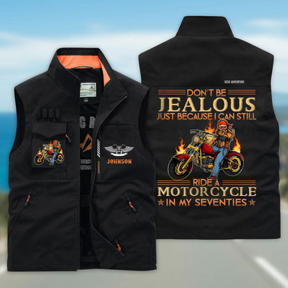 Personalized Motorcycle Multi-Pocket Vest UKND6220404
