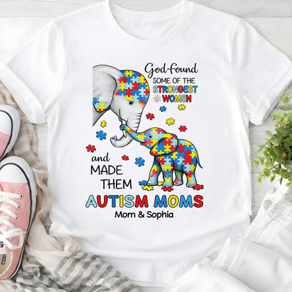 Custom Autism Elephant Shirt THUU6250304