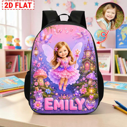 Personalized Photo Kid Back To School, Backpack For Kids UKUU6290603