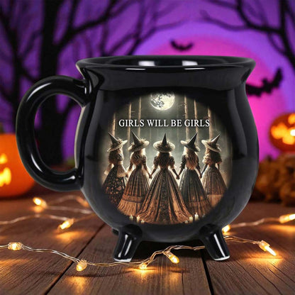 Witches Brew Cauldron Mug Halloween QFHM5260802