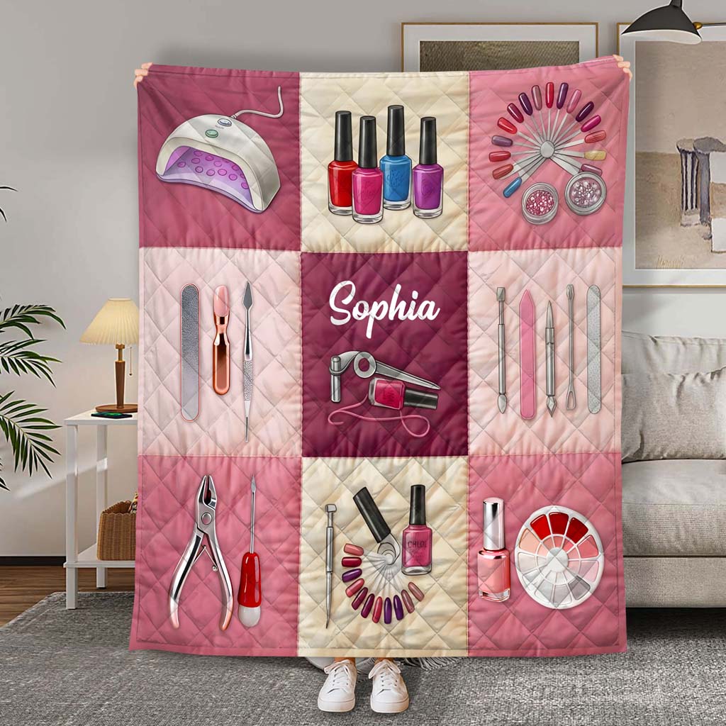Custom Nail Quilt Blanket THTD6190104