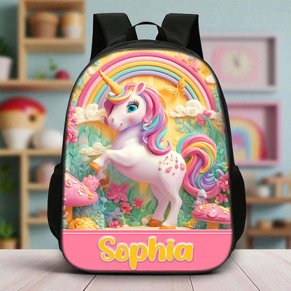 Personalized Unicorn Back To School Backpack QFND5020802
