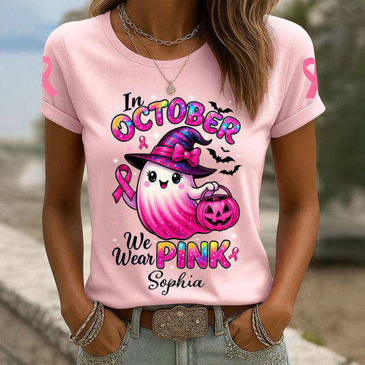 Custom Breast Cancer Awareness 3D All Over Printed Clothes UKPY5270801