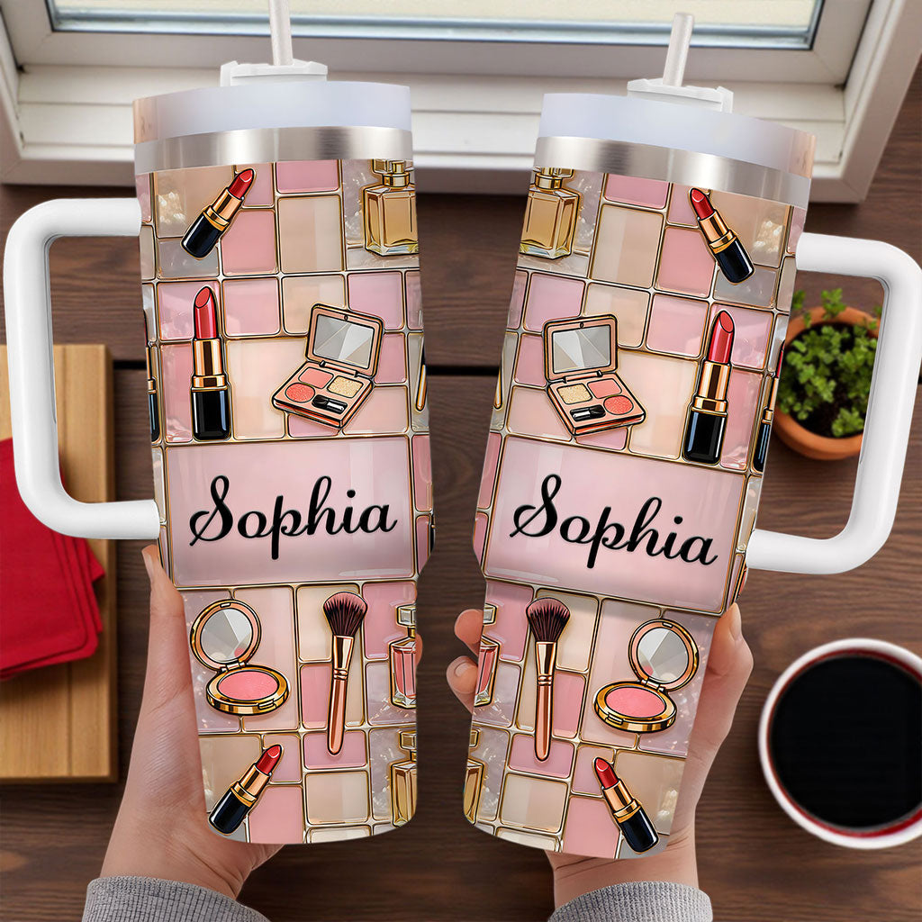 Personalized Make Up 40 Oz Tumbler THUU6200102